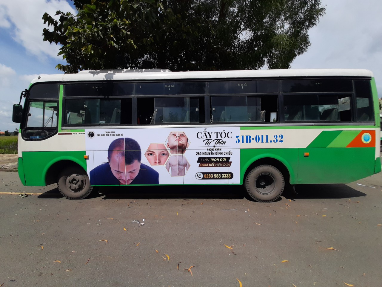 Quảng cáo xe bus tuyến 611 - Xe bus Hồ Chí Minh